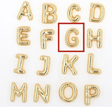 Glossy Letter Copper Pendant | Shimi 0 Fibobus DropShipping G Gold