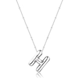 Glossy Letter Copper Pendant | Shimi 0 Fibobus DropShipping H Silvery