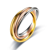 Titanium Steel Ring | Jesicca 0 Chicy Boutique Three Color No 10