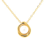 Minority Cold Wind Pearl Necklace | Montezuma 0 Chicy Boutique Gold