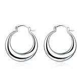 Crescen Silver Earrings | sahara 0 Chicy Boutique A