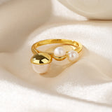 Freshwater Pearl Ring 0 Chicy Boutique