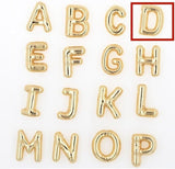 Glossy Letter Copper Pendant | Shimi 0 Fibobus DropShipping D Gold