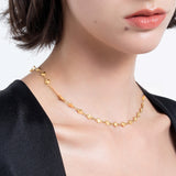 18K Gold-plated Heart-shaped | Jonathan 0 Fibobus DropShipping