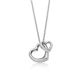 gold plated heart-shaped necklace | Daniel 0 Chicy Boutique
