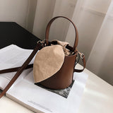 Chic Rabbit Ears Bucket Bag | Elara 0 Chicy Boutique Brown