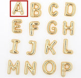 Glossy Letter Copper Pendant | Shimi 0 Fibobus DropShipping A Gold
