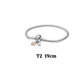 Silver Bracelet Round Hanging Beads | Yoel 0 Chicy Boutique B 19cm