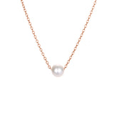 Marianne Freshwater Pearl Necklace 0 Chicy Boutique Rose Red