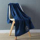 Five-star Hotel Bath Towels Are Soft And Absorbent | Lumin 0 Chicy Boutique Deep blue 80x160cm