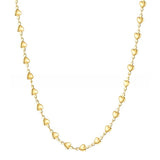 18K Gold-plated Heart-shaped | Jonathan 0 Fibobus DropShipping Gold