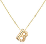 Glossy Letter Copper Pendant | Shimi 0 Fibobus DropShipping B Gold