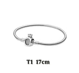 Silver Bracelet Round Hanging Beads | Yoel 0 Chicy Boutique A 17cm
