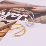 Sterling Silver Cross Ring | Vivian 0 Chicy Boutique
