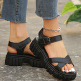 Chic Thick Bottom Heel Sandals | Eleganza 0 Chicy Boutique