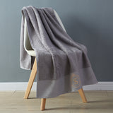 Five-star Hotel Bath Towels Are Soft And Absorbent | Lumin 0 Chicy Boutique Business grey 80x160cm