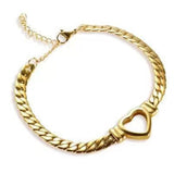 Love Chain Necklace Titanium Steel | Michelle 0 Fibobus DropShipping