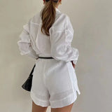 2 Pieces Sets Button Pockets | Prili Chicy Boutique