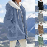 Hooded Zipper Fleece Jacket | Velura Chicy Boutique