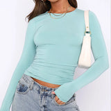 Slim Fit Casual Shirts | Russet Chicy Boutique Sky Blue L