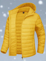 Full Zip Up Hooded Puffer Jacket | Glaciera Chicy Boutique