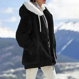 Hooded Zipper Fleece Jacket | Velura Chicy Boutique