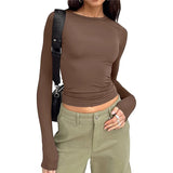 Slim Fit Casual Shirts | Russet Chicy Boutique Brown S
