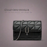 Leather Chain Crossbody | Sleek Chicy Boutique