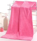 Beauty Salon Bath Towel | Isla Chicy Boutique Rose Red 75x35cm very small