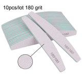Professional Sandpaper Strong Thick Nail Chicy Boutique 10Pcs 180 Grit