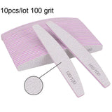 Professional Sandpaper Strong Thick Nail Chicy Boutique 10Pcs 100 Grit