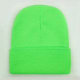 Wool Blends Cap | Snug Chicy Boutique Fluorescent green
