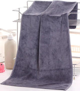 Beauty Salon Bath Towel | Isla Chicy Boutique Gray 140x70cm
