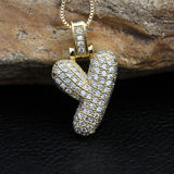 A-Z Zircon necklace | Leti Chicy Boutique Y