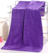 Beauty Salon Bath Towel | Isla Chicy Boutique Deep Purple 140x70cm