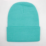 Wool Blends Cap | Snug Chicy Boutique Water blue