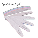 Professional Sandpaper Strong Thick Nail Chicy Boutique 5Pcs mix Grit
