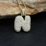 A-Z Zircon necklace | Leti Chicy Boutique N