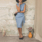 Polka Dot Ruched Dress | Polka Chicy Boutique