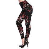 HOT LEGGINGS FLORAL PRINT | CURVEFLEX Chicy Boutique PD160 S