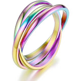 Titanium Steel Ring | Jesicca 0 Chicy Boutique Multi Color No 10