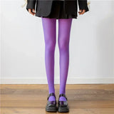 Ultra-Slim High Elastic Leggings – Perfect Fit for All Seasons ❤️ | Zevira Chicy Boutique Purple One Size