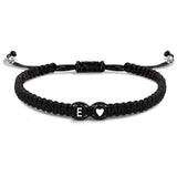 Heart Love Couple Braided Bracelet | Whisper Chicy Boutique E Love