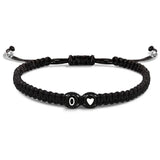 Heart Love Couple Braided Bracelet | Whisper Chicy Boutique O Love