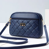 Small Square Handbag | Glam Chicy Boutique Blue 26cm 8cm 18cm