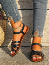 Roman Strap with Non slip Rubber Soles | Moshit Chicy Boutique