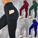 Gym Leggings Pocketed | Contour Chicy Boutique