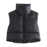 Short Cotton Down Vest | Arctique Chicy Boutique