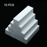 Nails Buffer Grind Buffing Block | Flicker Chicy Boutique White-10pcs