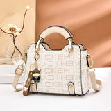 Small Square Handbag | Hetz Chicy Boutique White 21x11x17cm